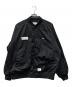 WTAPS（ダブルタップス）の古着「TEAM JACKET NYLONT WILL」｜ブラック