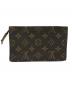 LOUIS VUITTON (ルイ ヴィトン) ポーチ ブラウン：12000円
