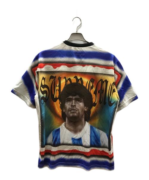 SUPREME（シュプリーム）SUPREME (シュプリーム) Maradona Soccer Jersey ブルー サイズ:Mの古着・服飾アイテム