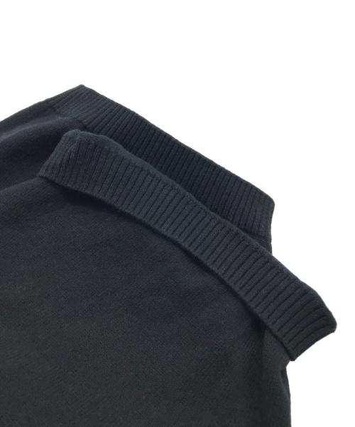 SUPREME（シュプリーム）Supreme (シュプリーム) Plaid Knit s/s Polo ブラック サイズ:Mの古着・服飾アイテム