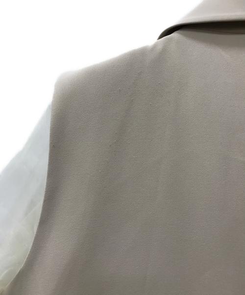 Ameri（アメリ）Ameri (アメリ) LONG VEST SET SHEER DRESS ベージュ サイズ:Sの古着・服飾アイテム