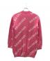 BALENCIAGA (バレンシアガ) Logo oversize cardigan ピンク サイズ:XS：40000円