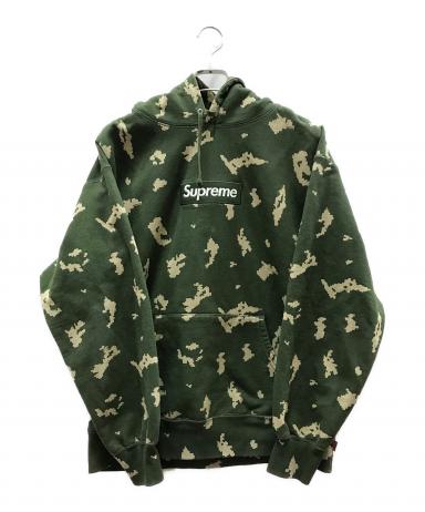 中古・古着通販】SUPREME (シュプリーム) BOX LOGO OLIVE RUSSIAN CAMO