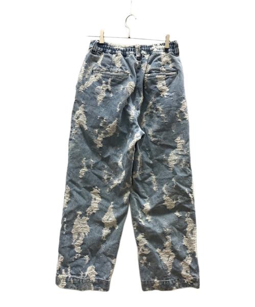 MAISON SPECIAL（メゾンスペシャル）MAISON SPECIAL (メゾンスペシャル) ダメージ加工デニムパンツ ブルーの古着・服飾アイテム