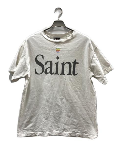 SAINT MICHAEL（セントマイケル）SAINT MICHAEL (セントマイケル) SS TEE HEART SAINT ホワイト サイズ:Mの古着・服飾アイテム