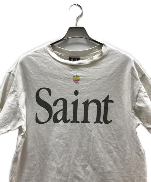 SAINT MICHAEL（セントマイケル）SAINT MICHAEL (セントマイケル) SS TEE HEART SAINT ホワイト サイズ:Mの古着・服飾アイテム