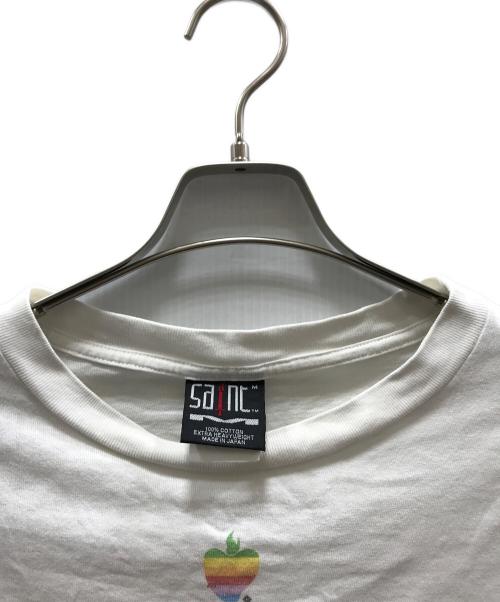 SAINT MICHAEL（セントマイケル）SAINT MICHAEL (セントマイケル) SS TEE HEART SAINT ホワイト サイズ:Mの古着・服飾アイテム