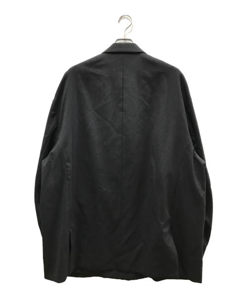 stein（シュタイン）stein (シュタイン) OVERSIZED DOUBLE BREASTED PEAKED JACKET ブラック サイズ:Lの古着・服飾アイテム