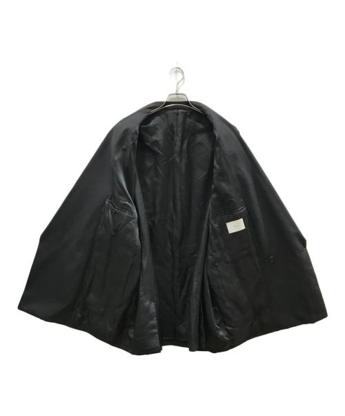 stein（シュタイン）stein (シュタイン) OVERSIZED DOUBLE BREASTED PEAKED JACKET ブラック サイズ:Lの古着・服飾アイテム