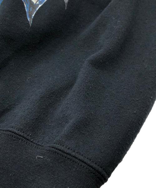 WACKO MARIA（ワコマリア）WACKO MARIA (ワコマリア) NECK FACE / WASHED HEAVY WEIGHT CREW NECK LONG SLEEVE T ブラック サイズ:XLの古着・服飾アイテム