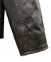 中古・古着 AVIREX (アヴィレックス) AGED LEATHER W-RIDERS JACKET ブラウン サイズ:XL：19000円