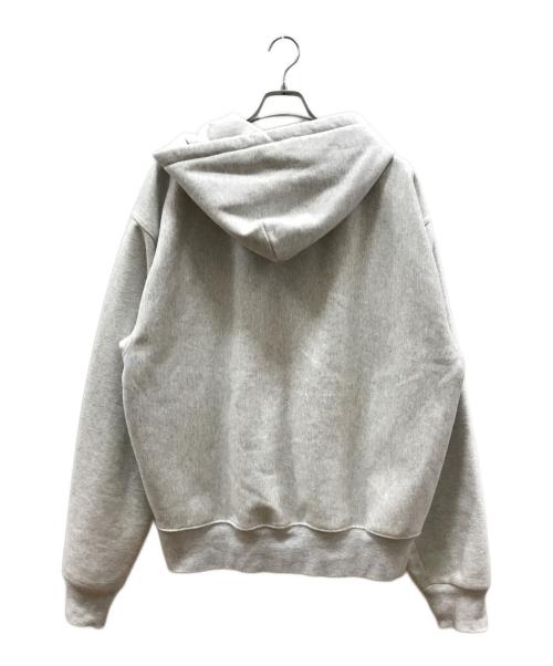 stussy（ステューシー）stussy (ステューシー) Dot Sport Zip Hoodie グレー サイズ:XLの古着・服飾アイテム