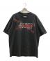 Maison Margiela（メゾンマルジェラ）の古着「フロントテーピングロゴTシャツ」｜ブラック
