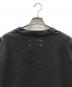 中古・古着 Maison Margiela (メゾンマルジェラ) フロントテーピングロゴTシャツ ブラック サイズ:46：20000円
