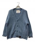 DAIRIKUダイリク）の古着「Mohair Knit Cardigan」｜ブルー