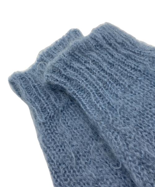 DAIRIKU（ダイリク）DAIRIKU (ダイリク) Mohair Knit Cardigan ブルー サイズ:FREEの古着・服飾アイテム