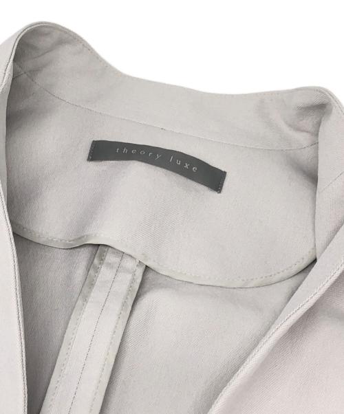 theory luxe（セオリーリュクス）theory luxe (セオリーリュクス) BOSHELL OX ジャケット グレー サイズ:38の古着・服飾アイテム