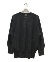 SHAREEF（シャリーフ）の古着「RIB KNIT」｜ブラック