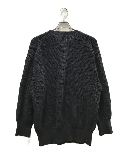 SHAREEF（シャリーフ）SHAREEF (シャリーフ) RIB KNIT ブラック サイズ:1の古着・服飾アイテム