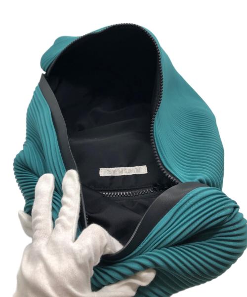 PLEATS PLEASE（プリーツプリーズ）PLEATS PLEASE (プリーツプリーズ) プリーツバックパック グリーンの古着・服飾アイテム