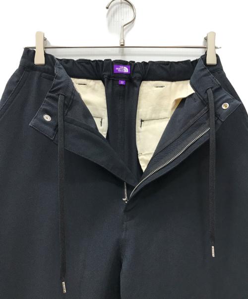 THE NORTHFACE PURPLELABEL（ザ・ノースフェイス パープルレーベル）THE NORTHFACE PURPLELABEL (ザ・ノースフェイス パープルレーベル) ストレッチツイル ワイドテーパードパンツ ネイビー サイズ:76cm (W30)の古着・服飾アイテム