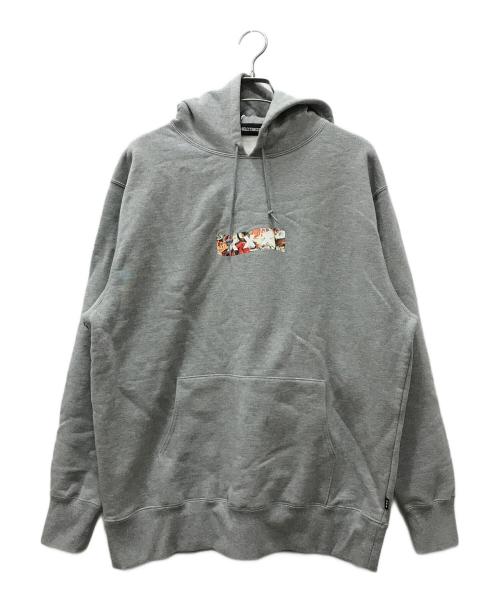 GOD SELECTION XXX（ゴッドセレクショントリプルエックス）GOD SELECTION XXX (ゴッドセレクショントリプルエックス) スウェットパーカー グレー サイズ:XL 未使用品の古着・服飾アイテム