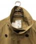 中古・古着 HTS (エイチティーエス) COTTON DOUBLE OVER COAT ベージュ サイズ:FREE 未使用品：13000円