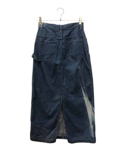 AURALEE（オーラリー）AURALEE (オーラリー) SUNFADE BLEACH DENIM SKIRT インディゴ サイズ:1 未使用品の古着・服飾アイテム