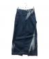 AURALEE（オーラリー）の古着「SUNFADE BLEACH DENIM SKIRT」｜インディゴ