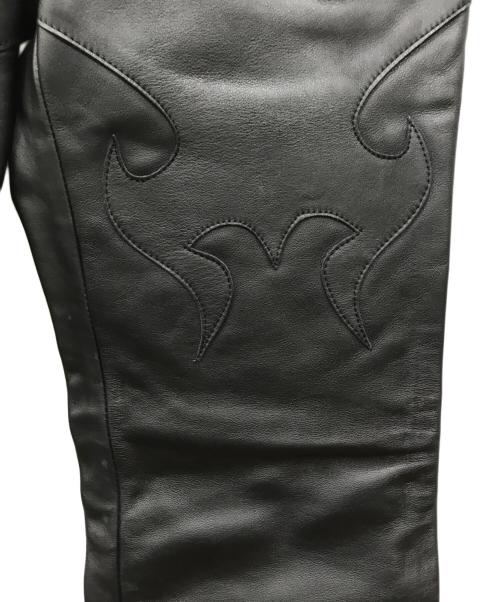 HARLEY-DAVIDSON（ハーレーダビッドソン）HARLEY-DAVIDSON (ハーレーダビッドソン) レザーパンツ ブラック サイズ:SIZE 81cm (W32)の古着・服飾アイテム