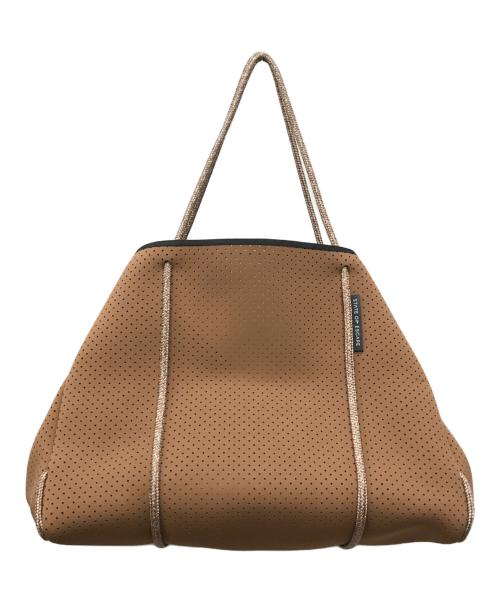 STATE OF ESCAPE（ステイトオブエスケープ）STATE OF ESCAPE (ステイトオブエスケープ) メッシュトートバッグ ブラウンの古着・服飾アイテム