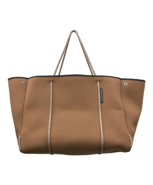 STATE OF ESCAPE（ステイトオブエスケープ）STATE OF ESCAPE (ステイトオブエスケープ) メッシュトートバッグ ブラウンの古着・服飾アイテム