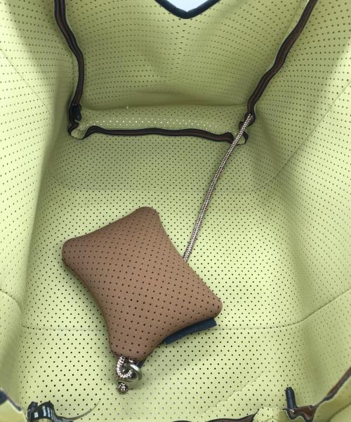 STATE OF ESCAPE（ステイトオブエスケープ）STATE OF ESCAPE (ステイトオブエスケープ) メッシュトートバッグ ブラウンの古着・服飾アイテム