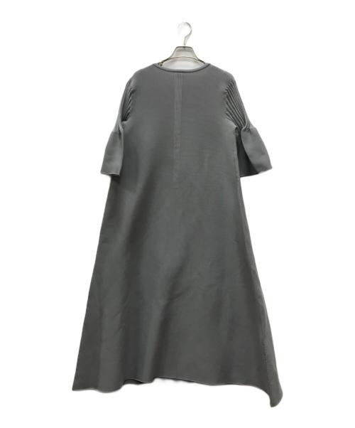 CFCL（シーエフシーエル）CFCL (シーエフシーエル) POTTERY SHORT BELL SLEEVE FLARE DRESS ブルー サイズ:1の古着・服飾アイテム