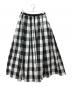cygne (シーニュ) ブロックチェックスカート ブラック サイズ:1：11000円