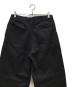 中古・古着 Graphpaper (グラフペーパー) Selvage Denim Two Tuck Tapered Pants ブラック サイズ:2：19000円