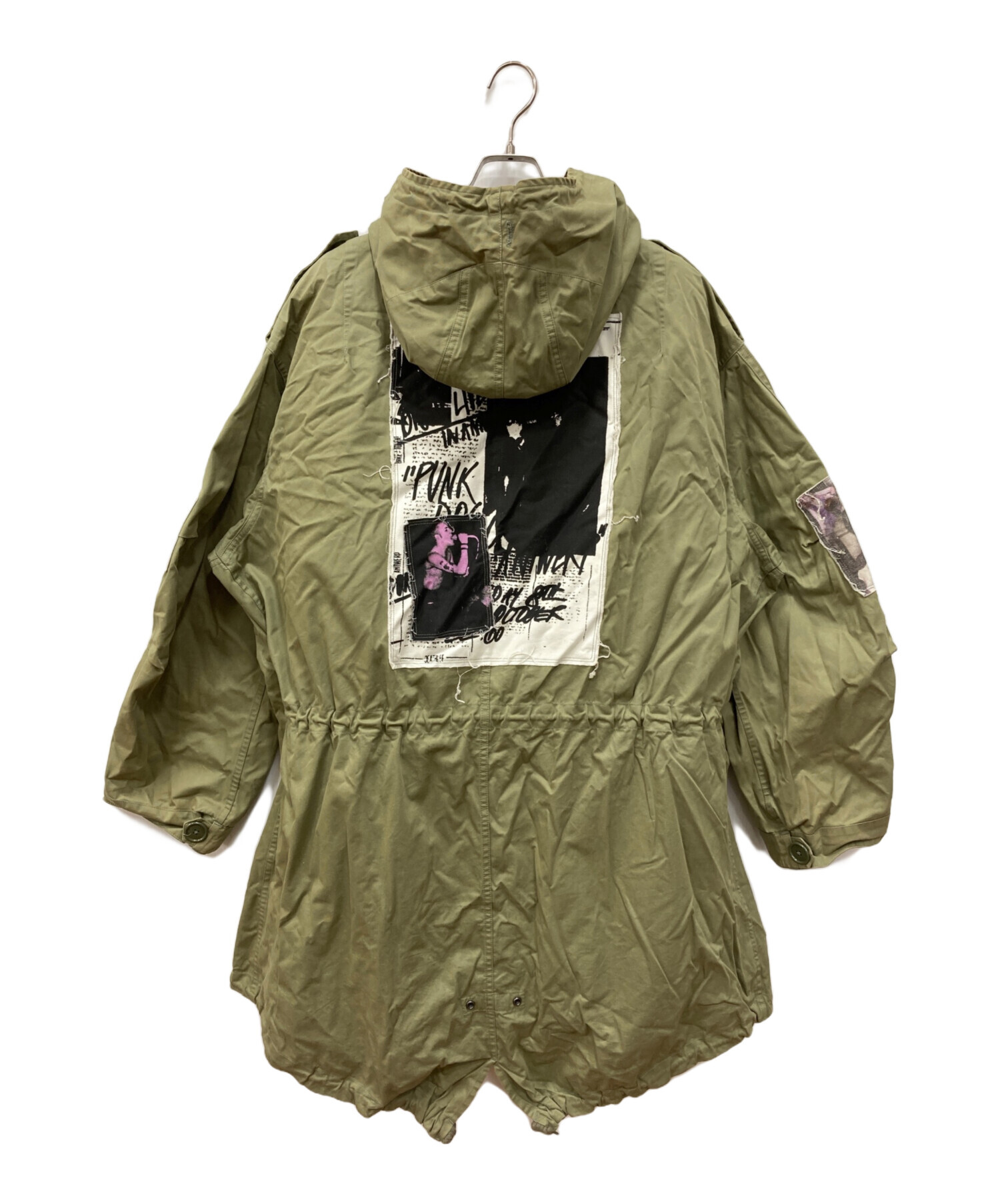 Raf Simons×Fred Perry モッズコート 36 S レア FRED PERRY × RAF SIMONS フレッドペリー ラフシモンズ ミリタリー