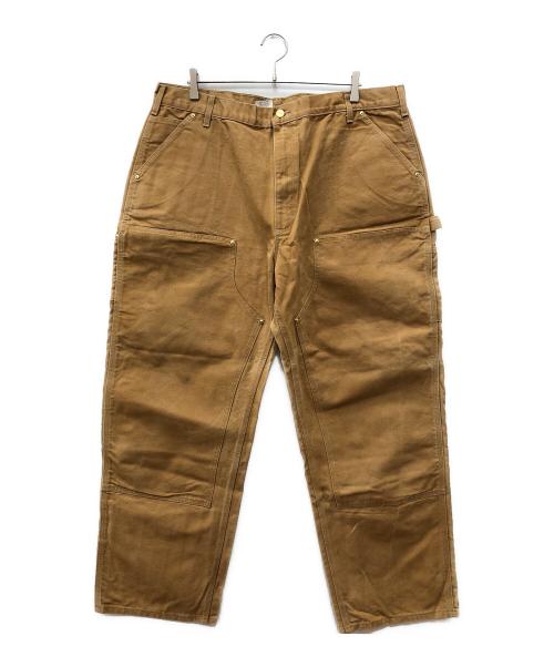 CarHartt（カーハート）CarHartt (カーハート) ダブルニーパンツ ベージュ サイズ:106cm (W42)の古着・服飾アイテム