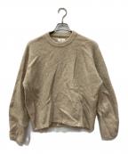 UNFILアンフィル）の古着「stretch superkid mohair sweater」｜ベージュ