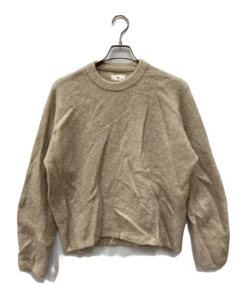UNFIL（アンフィル）UNFIL (アンフィル) stretch superkid mohair sweater ベージュ サイズ:1の古着・服飾アイテム