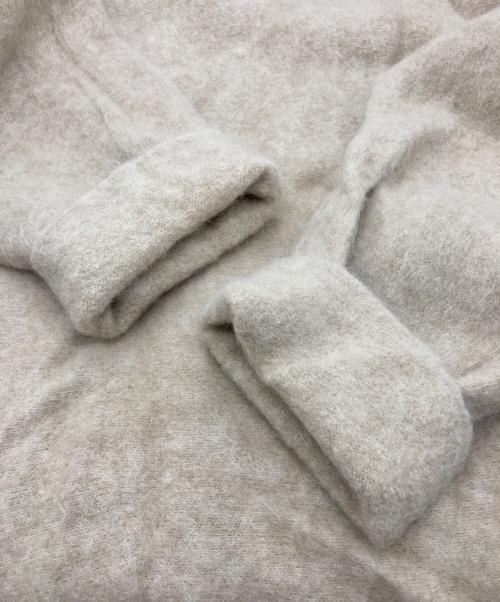 UNFIL（アンフィル）UNFIL (アンフィル) stretch superkid mohair sweater ベージュ サイズ:1の古着・服飾アイテム