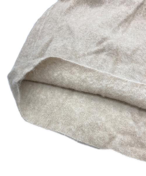 UNFIL（アンフィル）UNFIL (アンフィル) stretch superkid mohair sweater ベージュ サイズ:1の古着・服飾アイテム