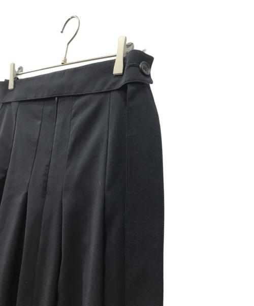 LOHEN（ローヘン）LOHEN (ローヘン) バイカラーベルトオーバーラップスカート ネイビー サイズ:38の古着・服飾アイテム
