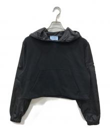 PRADA（プラダ）の古着「Re-Nylon切替パーカー」｜ブラック