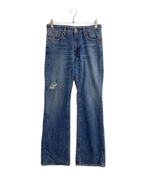 MUSE de Deuxieme Classe（ミューズ ドゥーズィエム クラス）MUSE de Deuxieme Classe (ミューズ ドゥーズィエム クラス) MONA バギーデニムパンツ インディゴ サイズ:36の古着・服飾アイテム