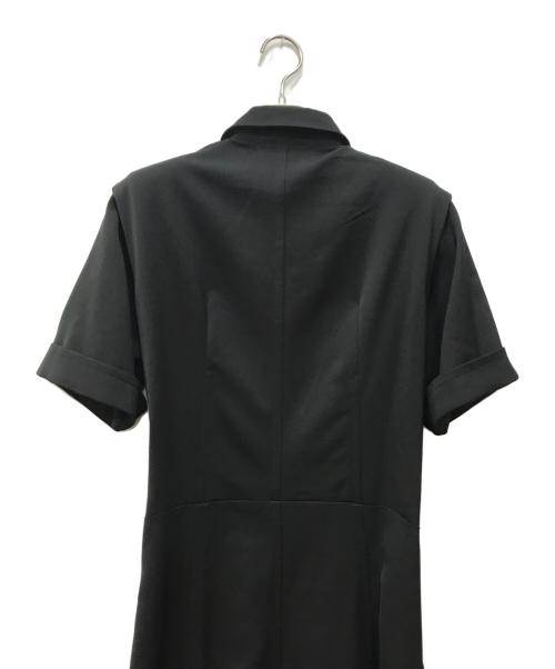 TOGA PULLA（トーガ プルラ）TOGA PULLA (トーガ プルラ) ストレッチツイールドレス ブラック サイズ:36の古着・服飾アイテム