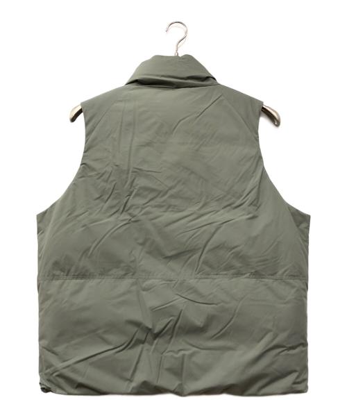 MARMOT（マーモット）MARMOT (マーモット) BEAMS (ビームス) 別注 Mammoth Down Vest カーキ サイズ:Mの古着・服飾アイテム