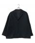 LAD MUSICIAN（ラッドミュージシャン）の古着「ウールブレンドハーフコート」｜ブラック
