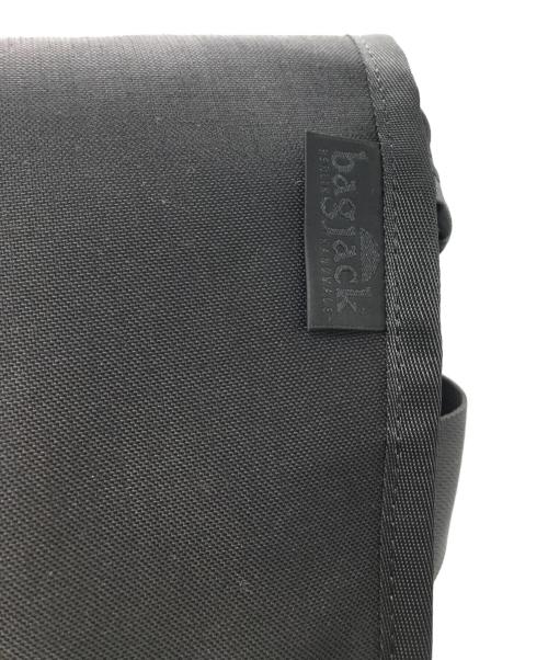 BAGJACK（バッグジャック）BAGJACK (バッグジャック) メッセンジャーバッグ ブラックの古着・服飾アイテム