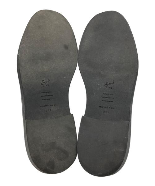 toshinosuke takegahara（トシノスケ タケガハラ）TOSHINOSUKE TAKEGAHARA (トシノスケ タケガハラ) beautiful shoes ブラック サイズ:25の古着・服飾アイテム